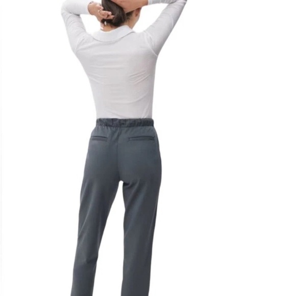 Everlane The Dream Gray Trousers Size XL - Picture 2 of 7
